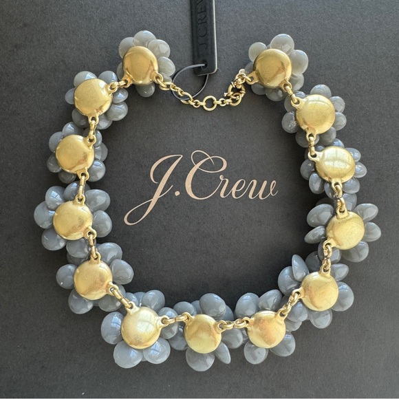 J. Crew floral statement necklace - Picture 3 of 8